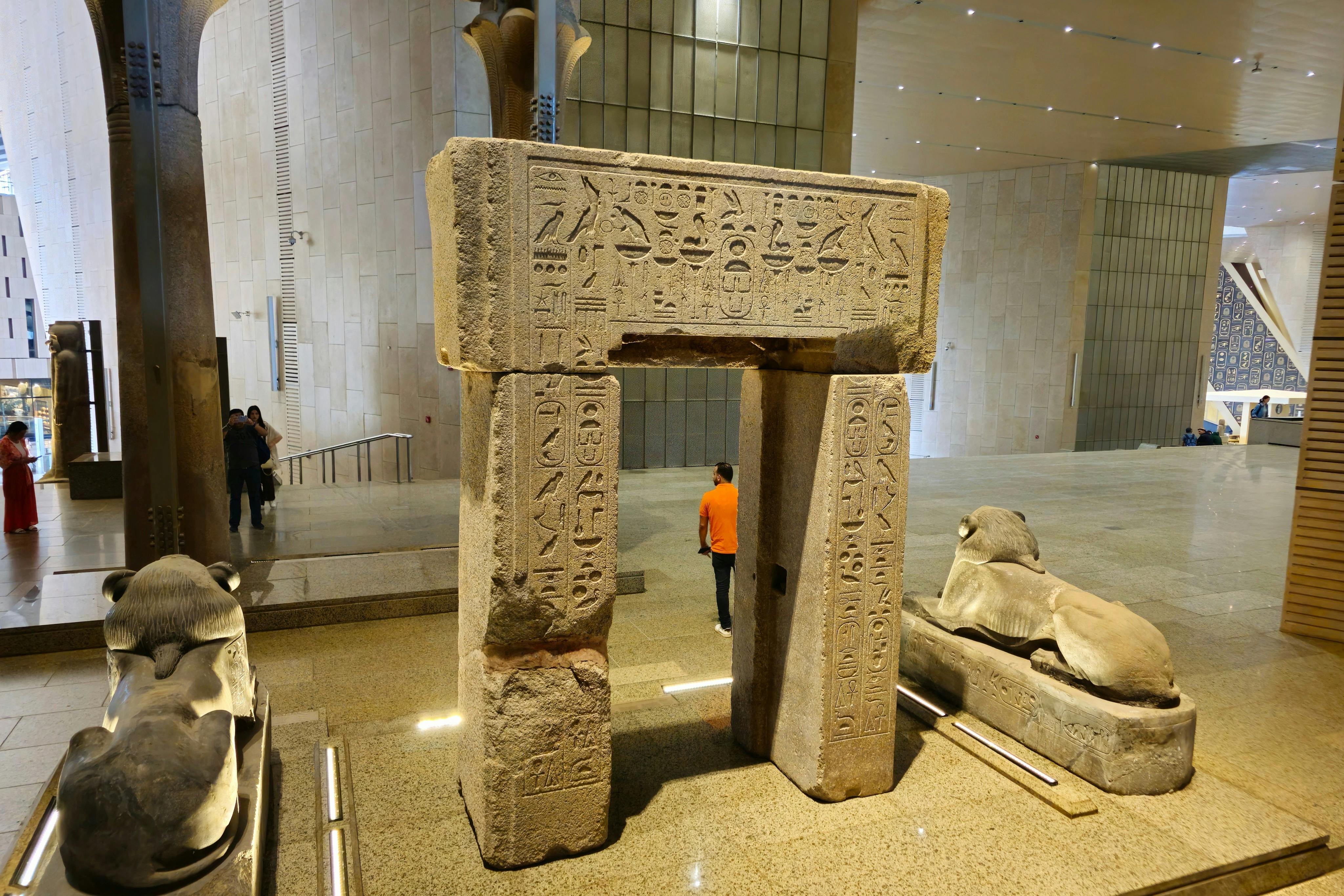 Inside Grand Egyptian Museum