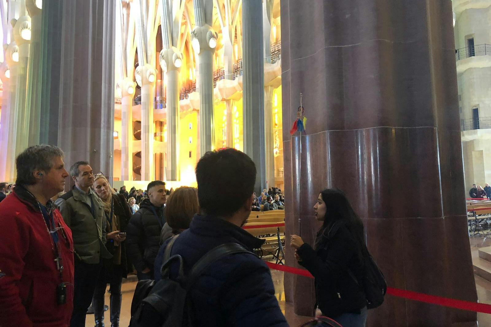 Interior Sagrada Familia