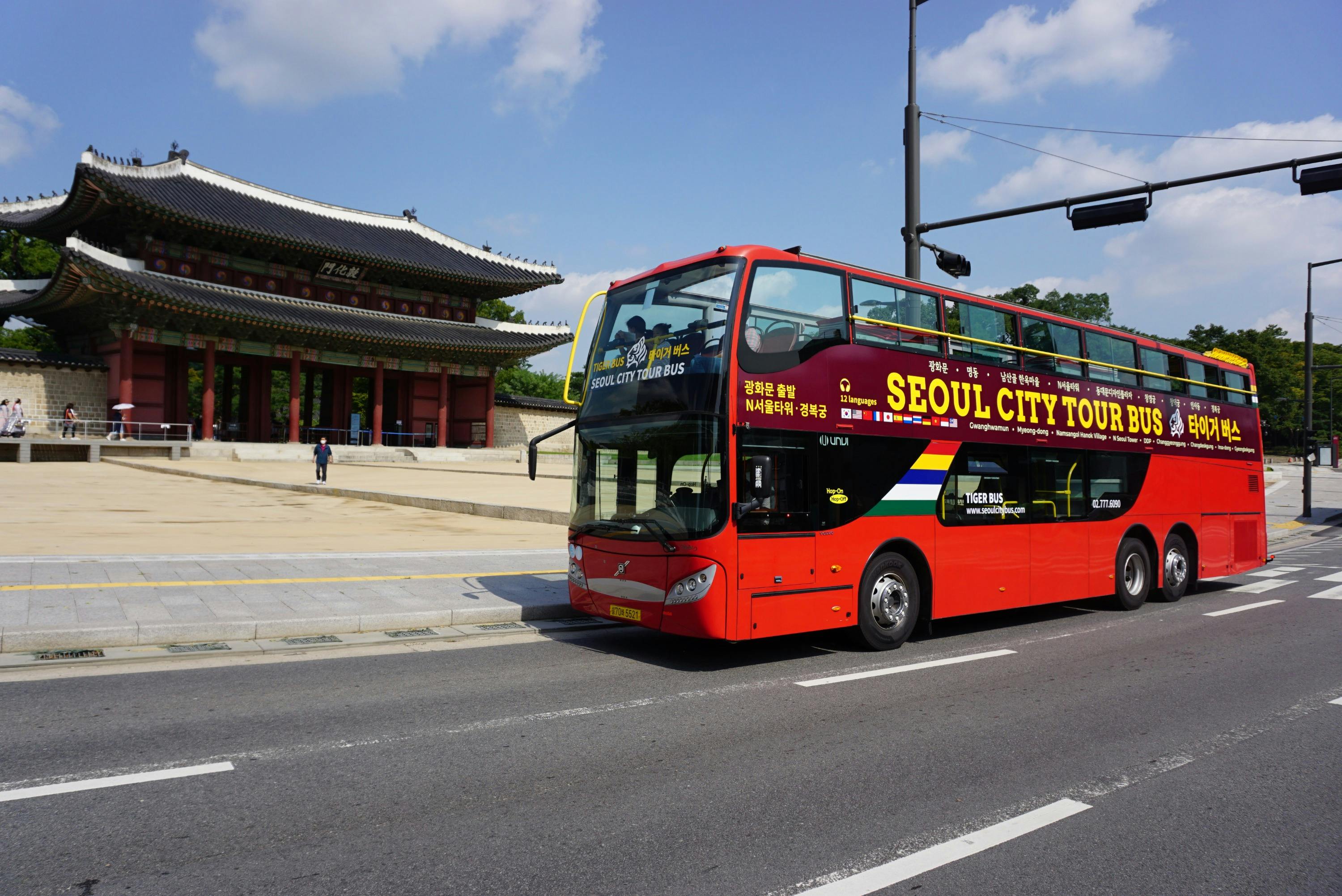 Seoul City Tour Bus Downtown: Palace & Namsan Hop-On Hop-Off Tour in Seoul – Tiqets