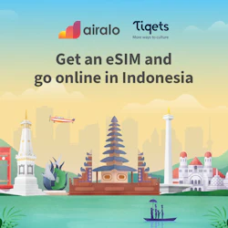 Easily apply with both iOS & Android eSIM to connect you online when traveling to Indonesia.