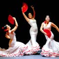 Zespół taneczny. Pokaz flamenco.