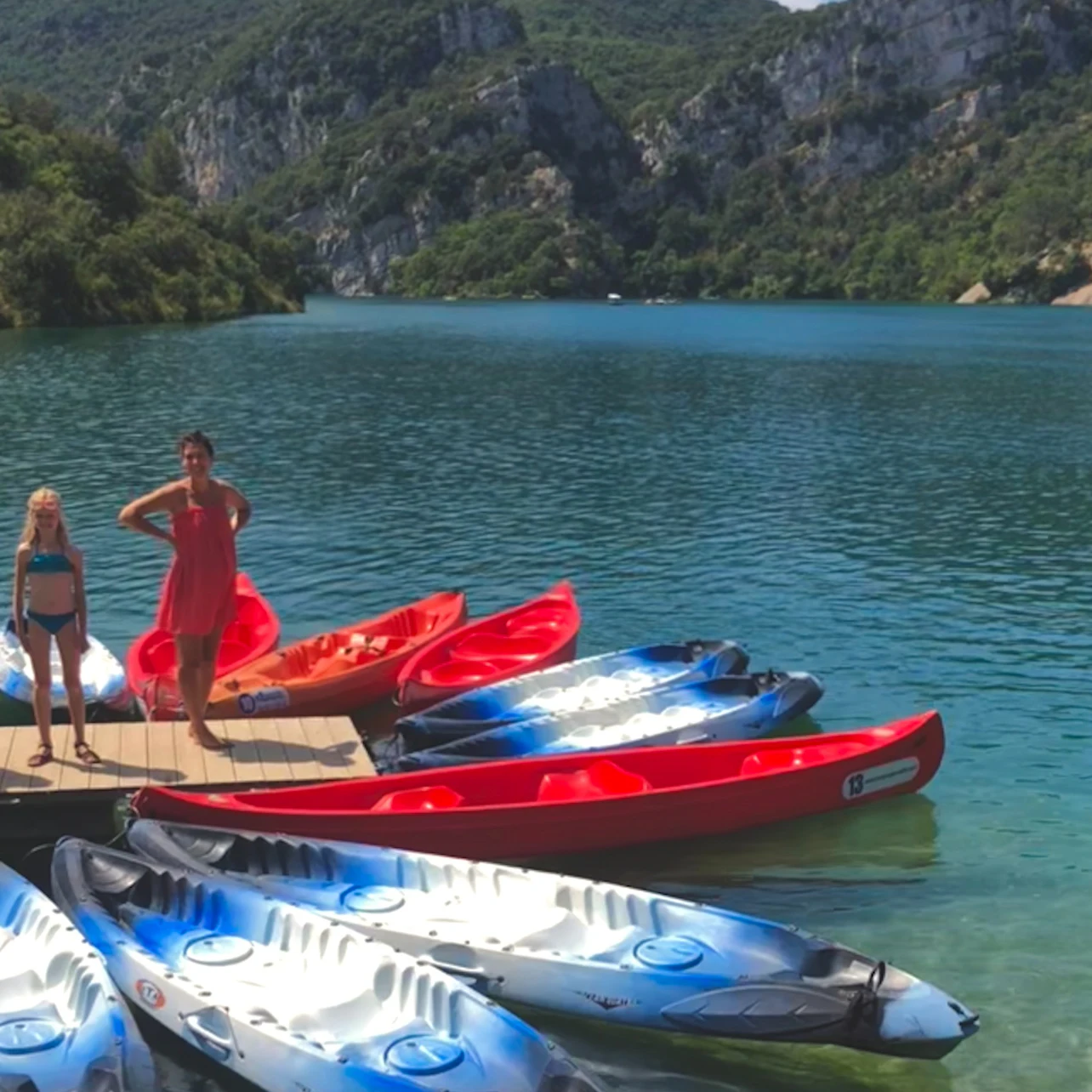 Gorges du Verdon: Kajakverleih