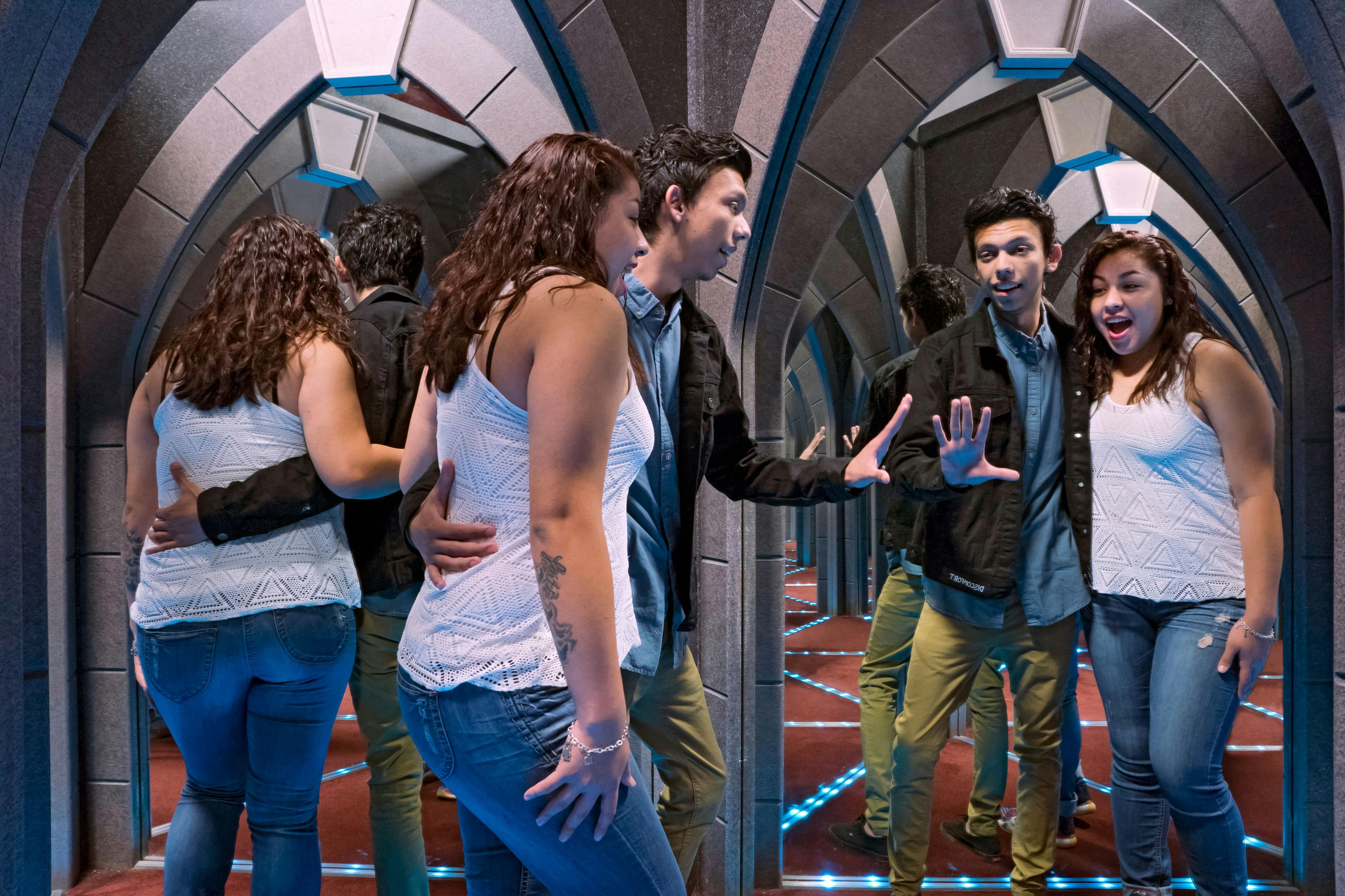 The Amazing Mirror Maze Escape