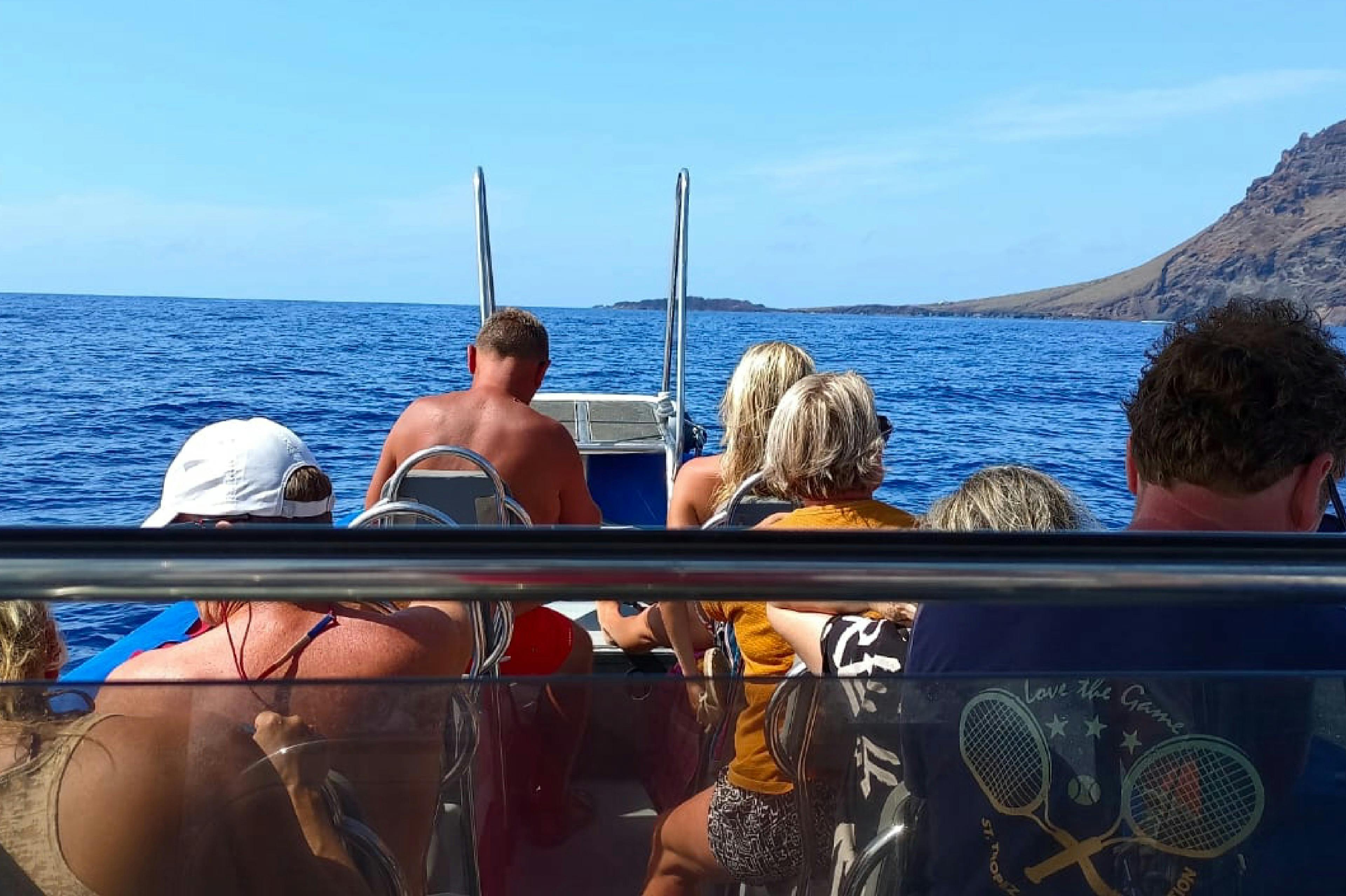 Usuarios disfrutando de nuestro barco