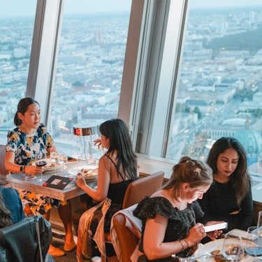 Berlin TV Tower Tickets with 3-Course Menu