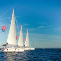 Relax and take in beautiful views during the sailing experience