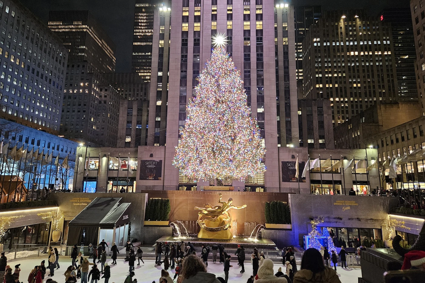 Fifth Avenue and Rockefeller Center Holiday Walking Tour