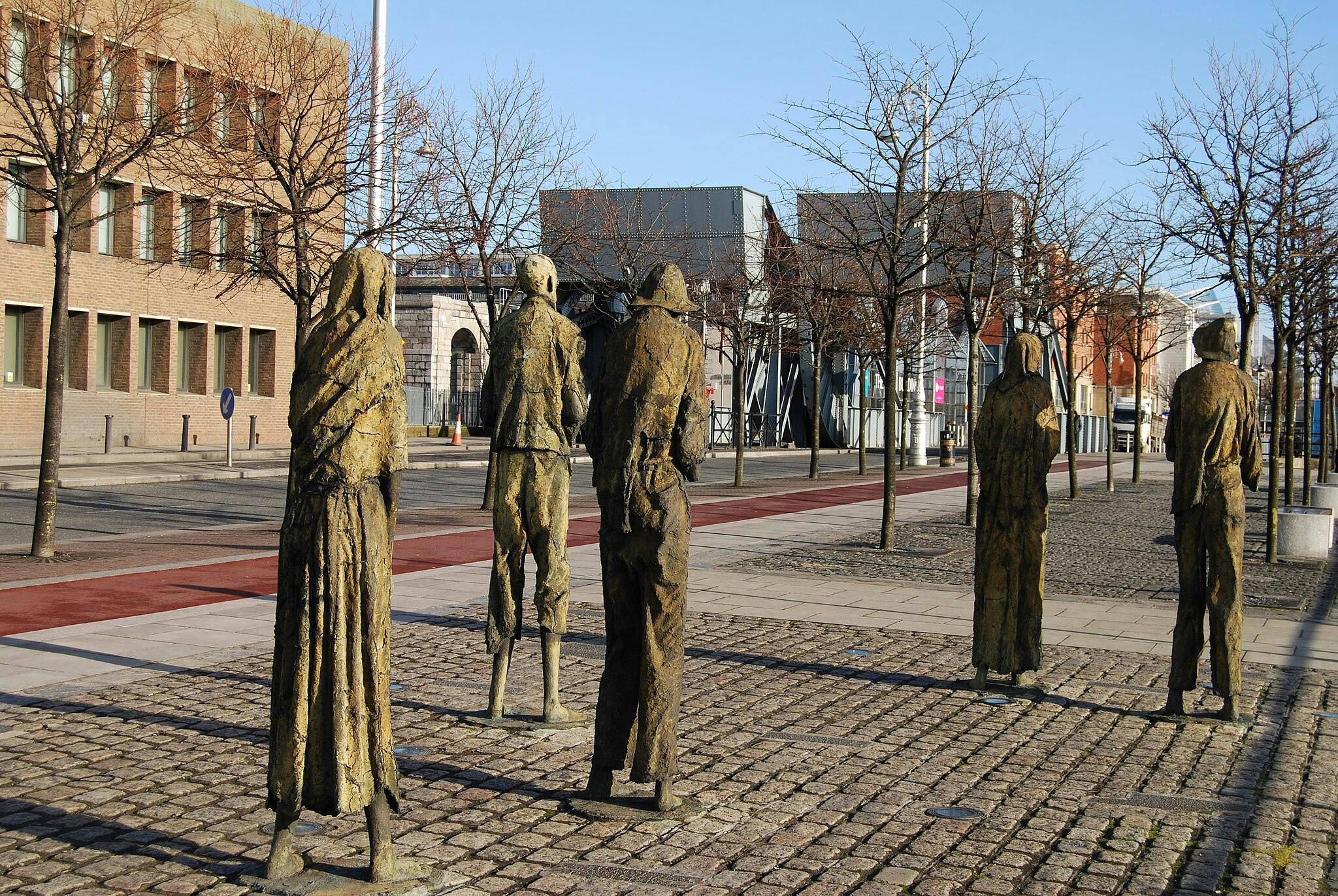 都柏林 饥荒纪念碑