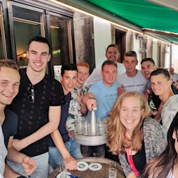 Bryggeritur med Zoe på Bierhaus am Rhein