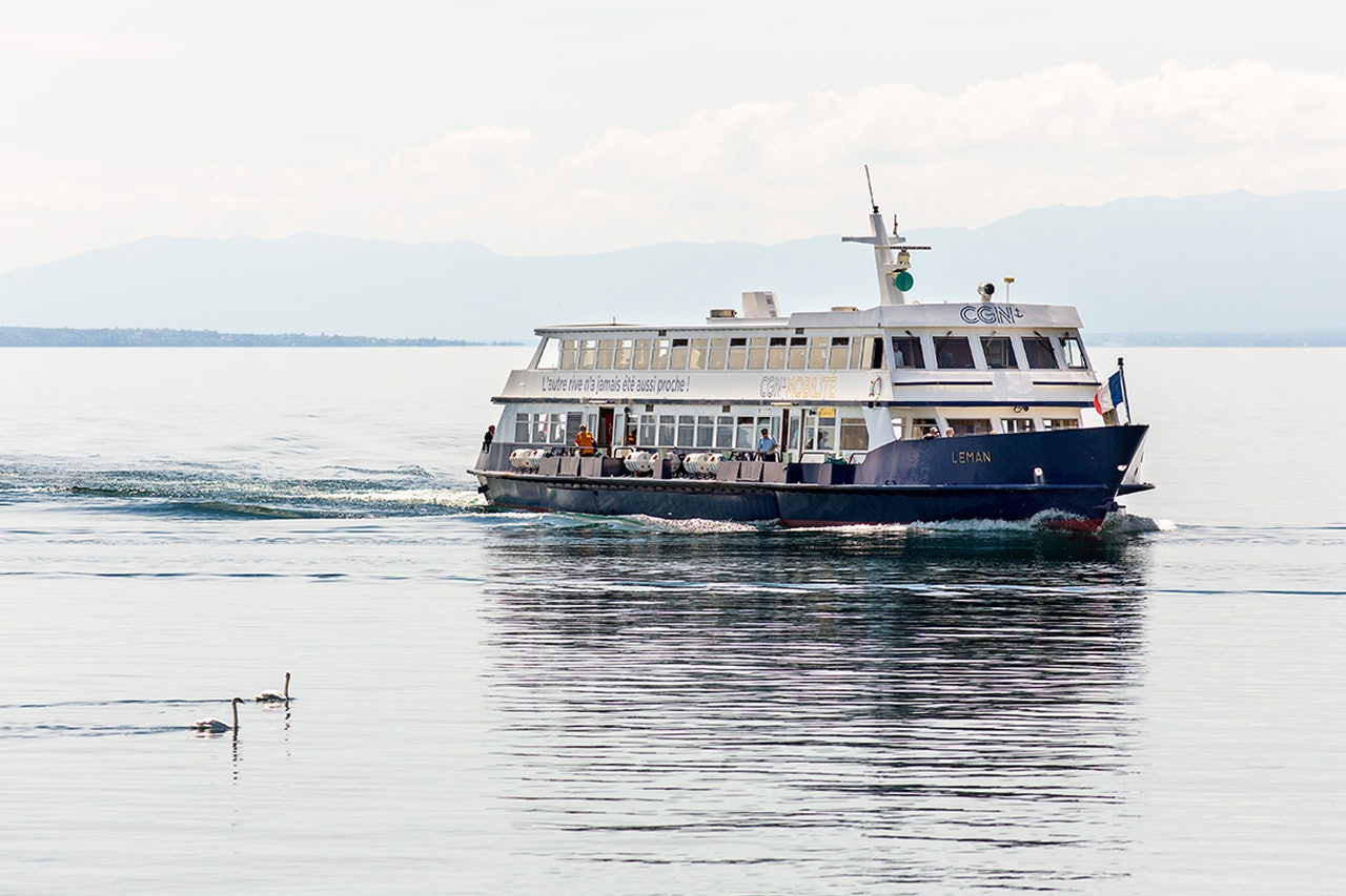 Lausanne to Évian Ferry