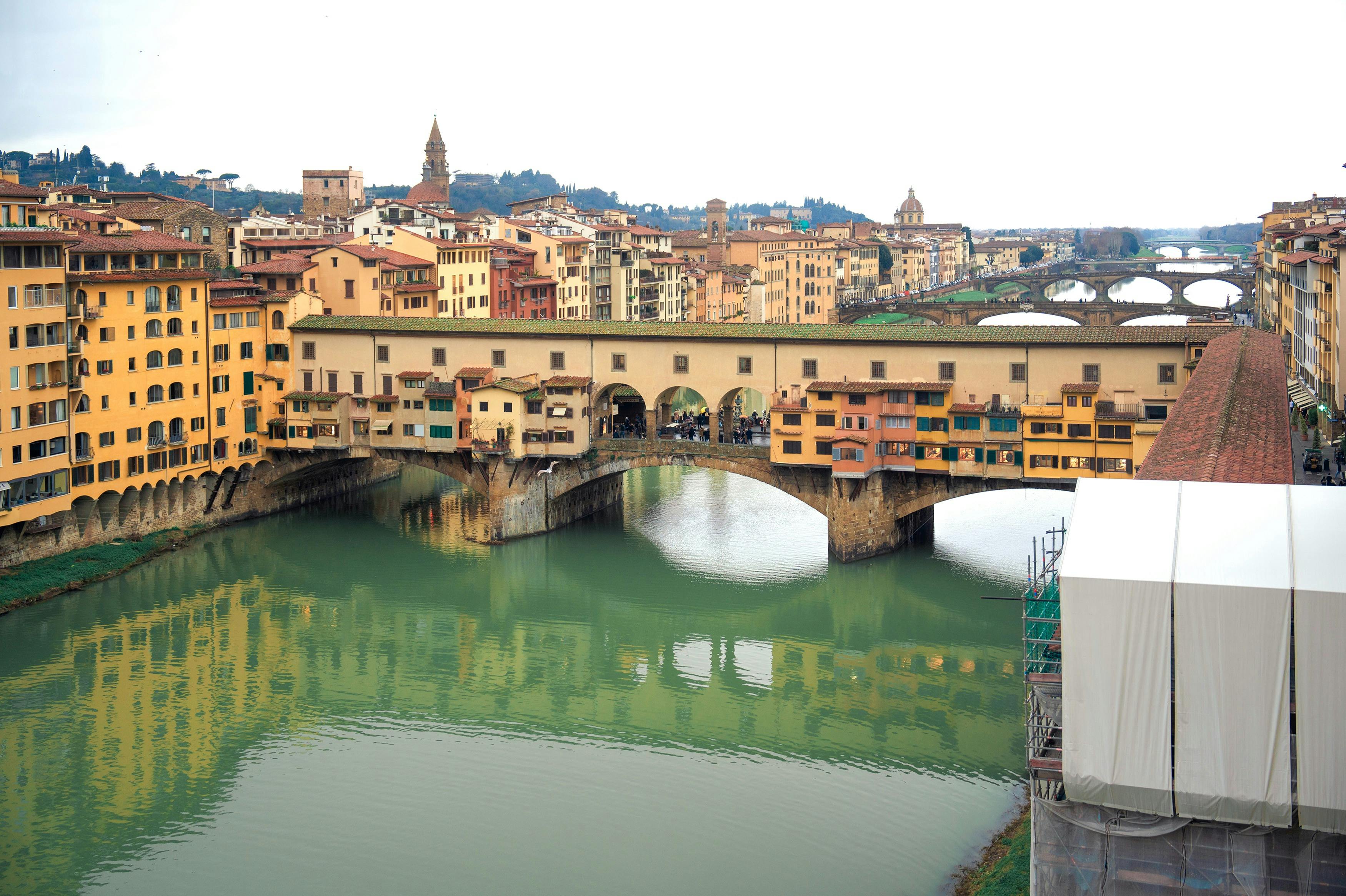 Ponte Vecchio dalla Galleria degli Uffizi