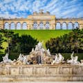 The Neptune Fountain at the Schonbrunn Palace in Vienna