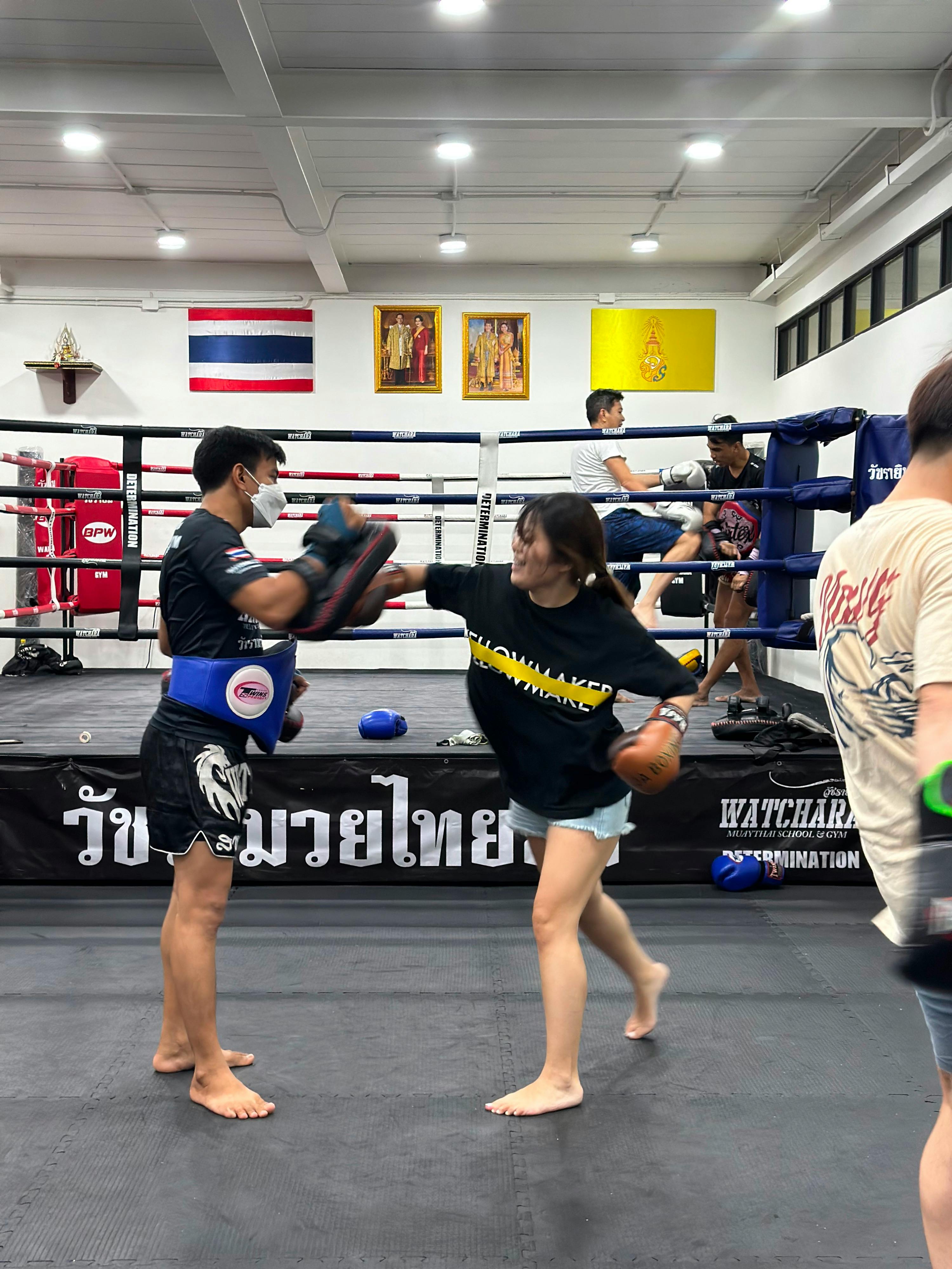 Muay Thai Class at Watchara Muay Thai Gym: Group Class
