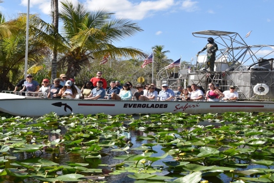Miami: Everglades Safari Park Express Tour + Airboat Ride