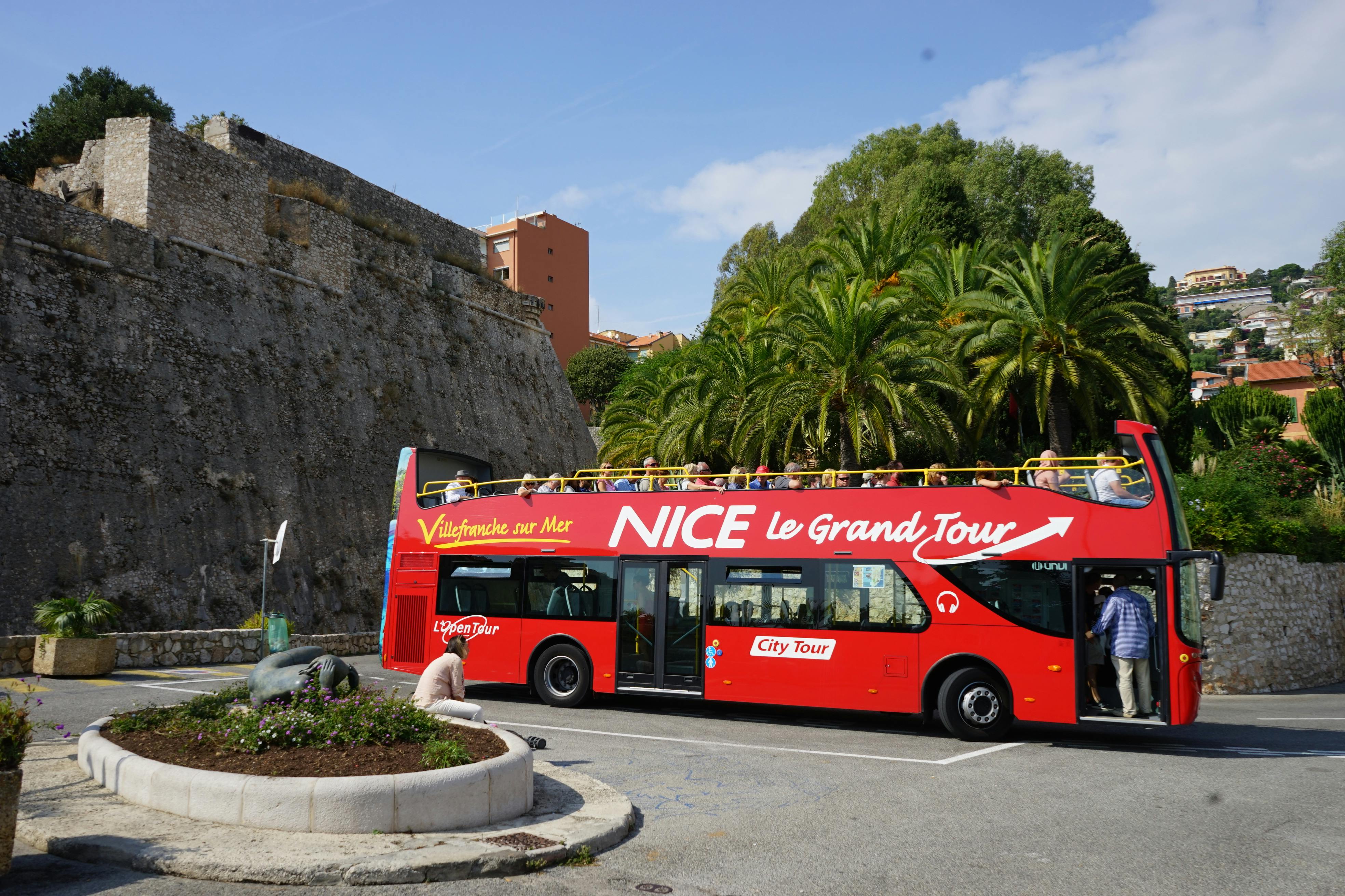 Autobús turístico Hop on Hop off en Niza