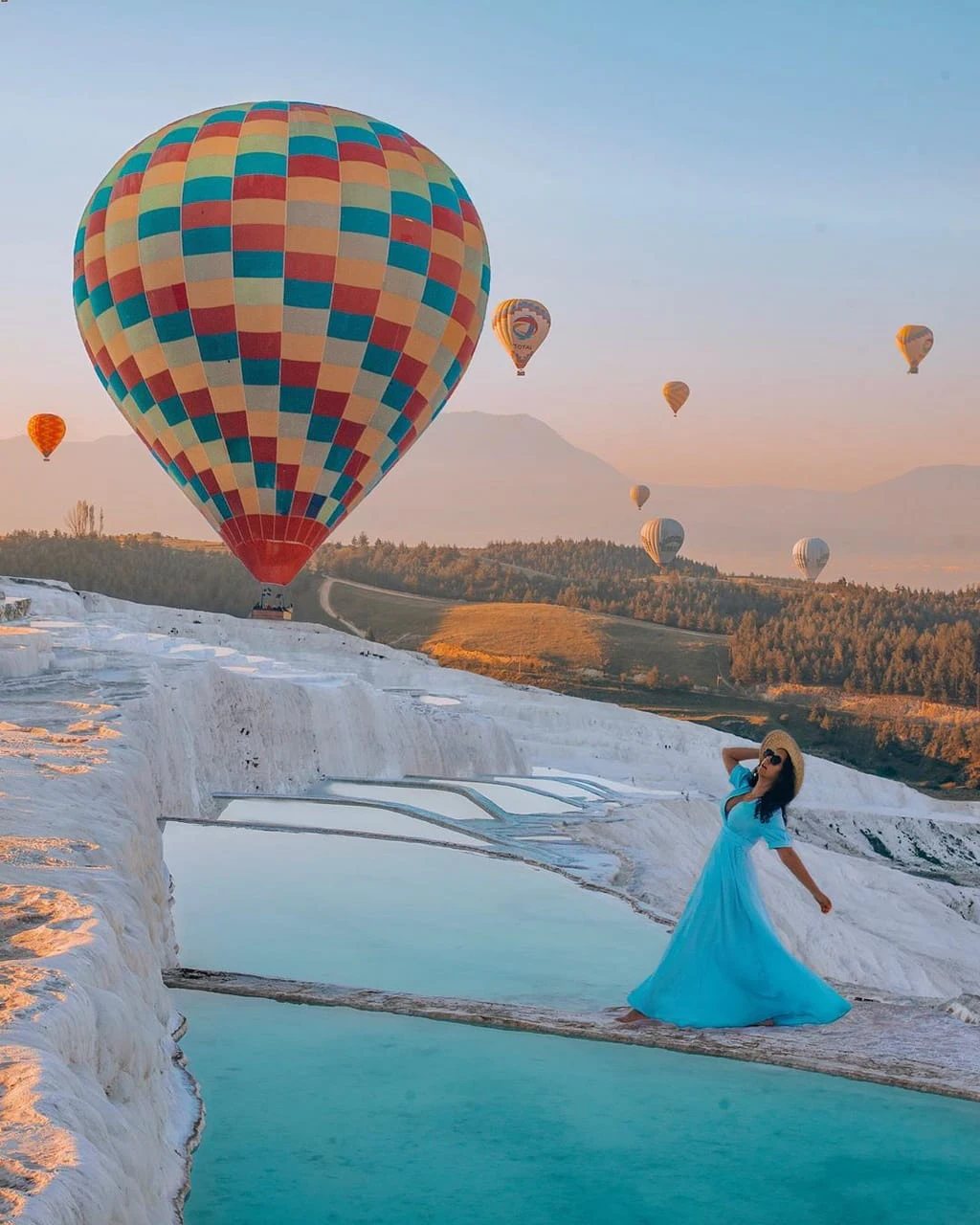 Pamukkale Hot Air Balloon Flight