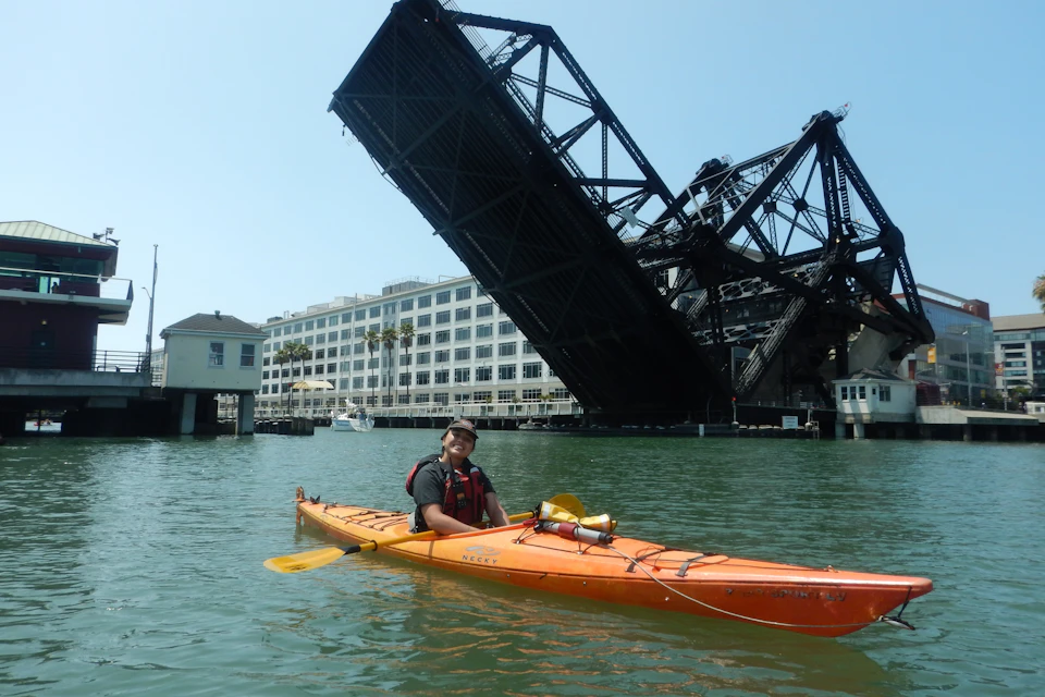 Historic Lefty O'Doul drawbridge