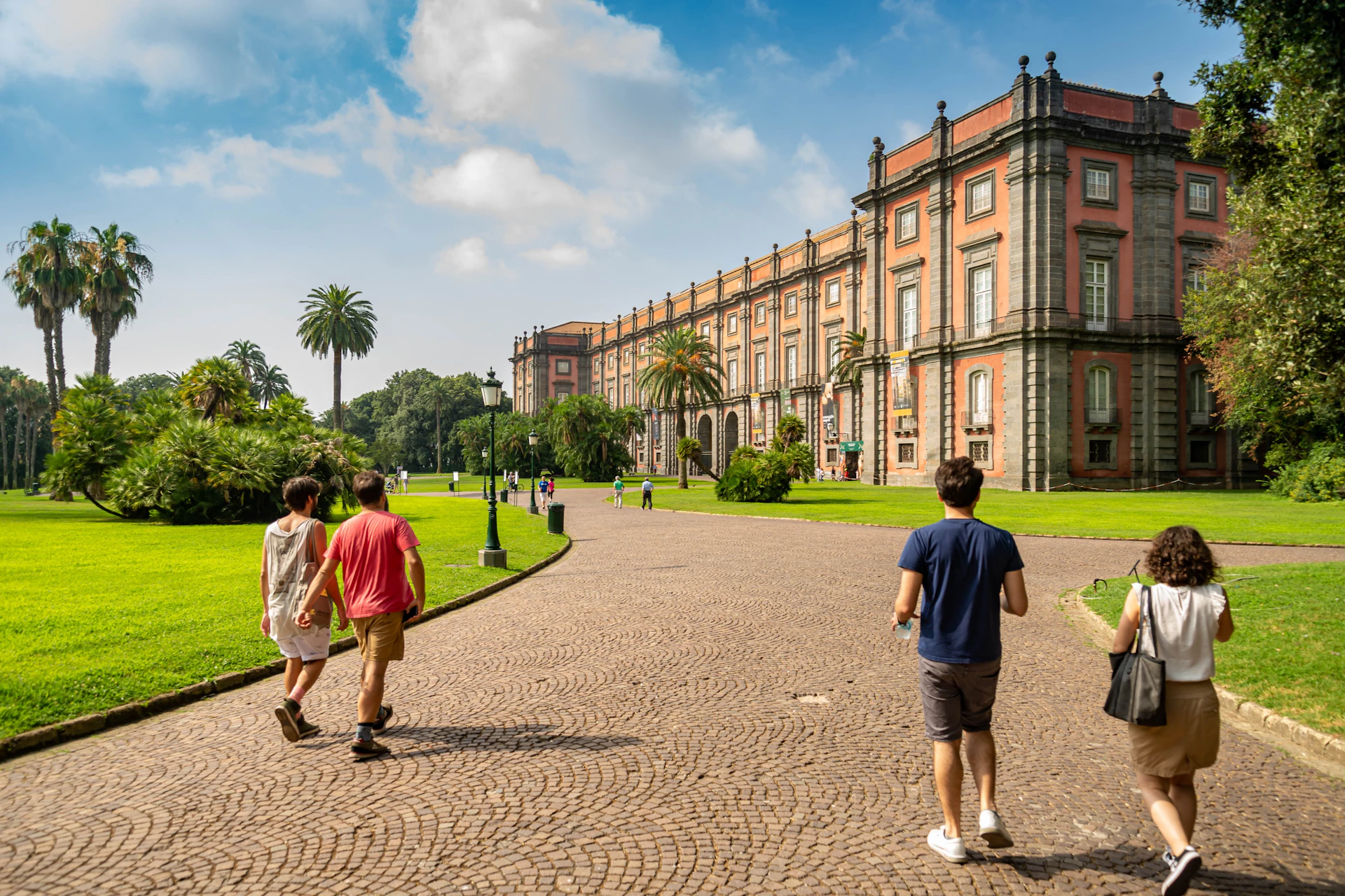 Facade of the Capodimonte Museum
