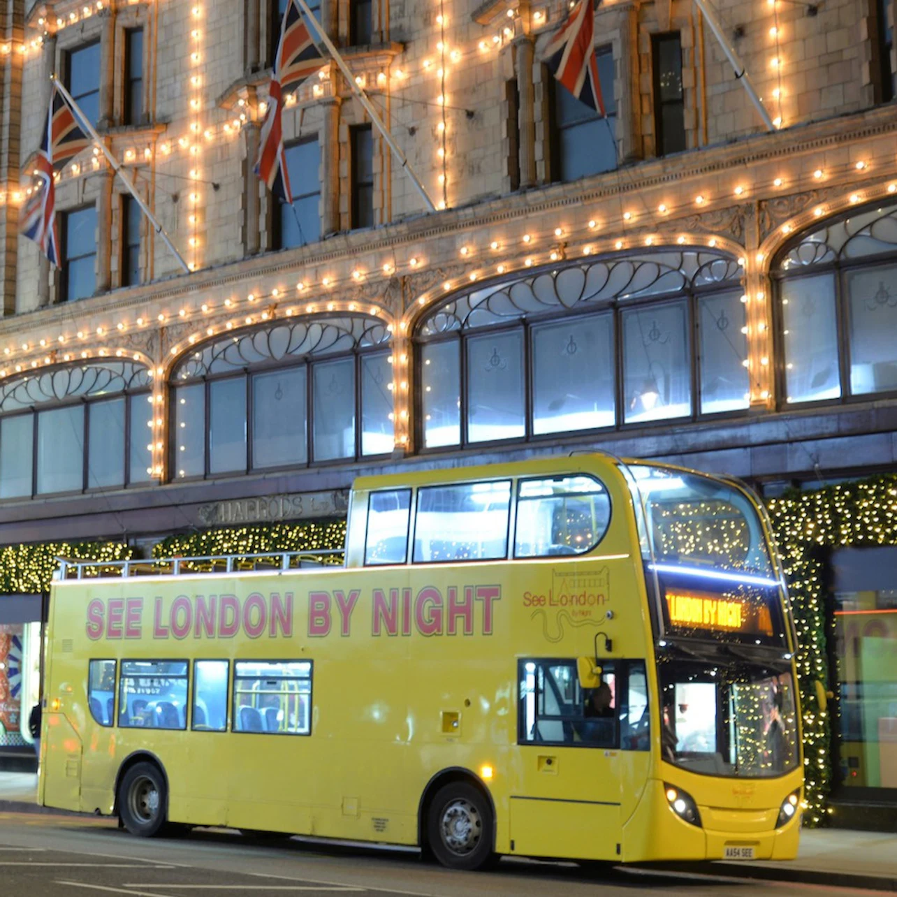 London by Night: Bus Tour with Live Guide