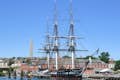The USS Constitution and the Bunker Hill Monument