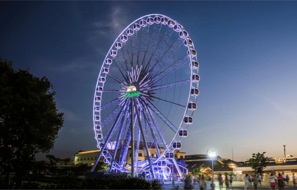 Asiatique Sky Ferris Wheel Bangkok: Admission Ticket