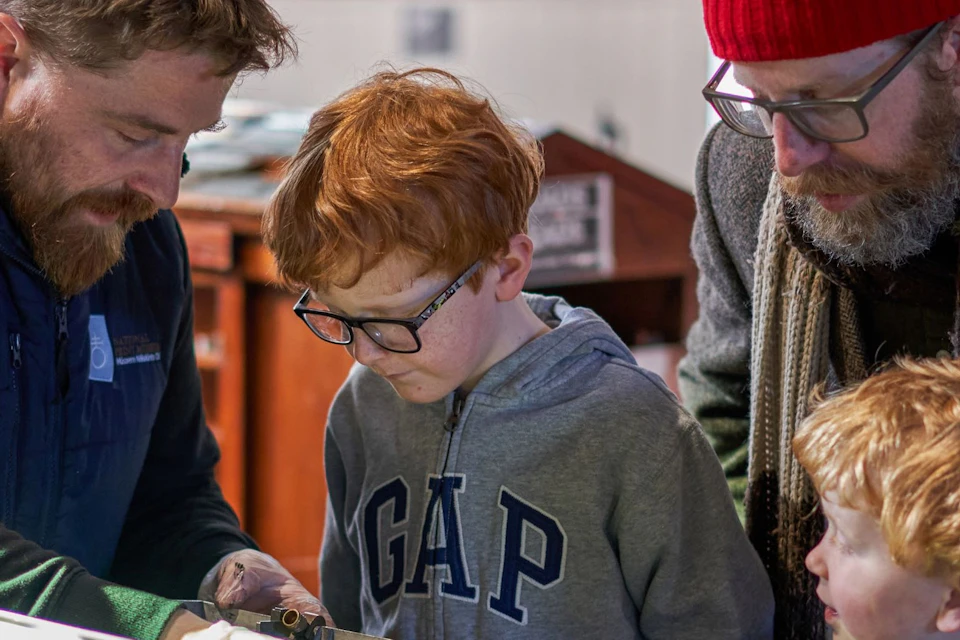Guided tour, print demonstration