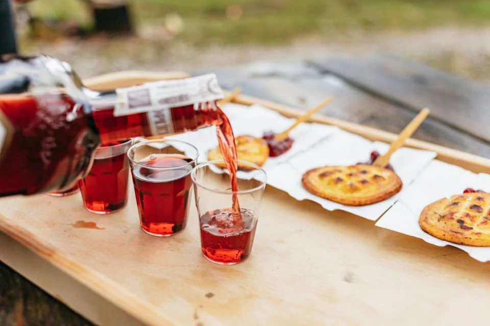 Tasting of Oscypek and regional alcohol