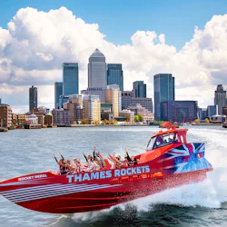 London: Guided Speedboat Tour by Thames Rockets