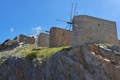 Старые ветряные мельницы на плато Ласити