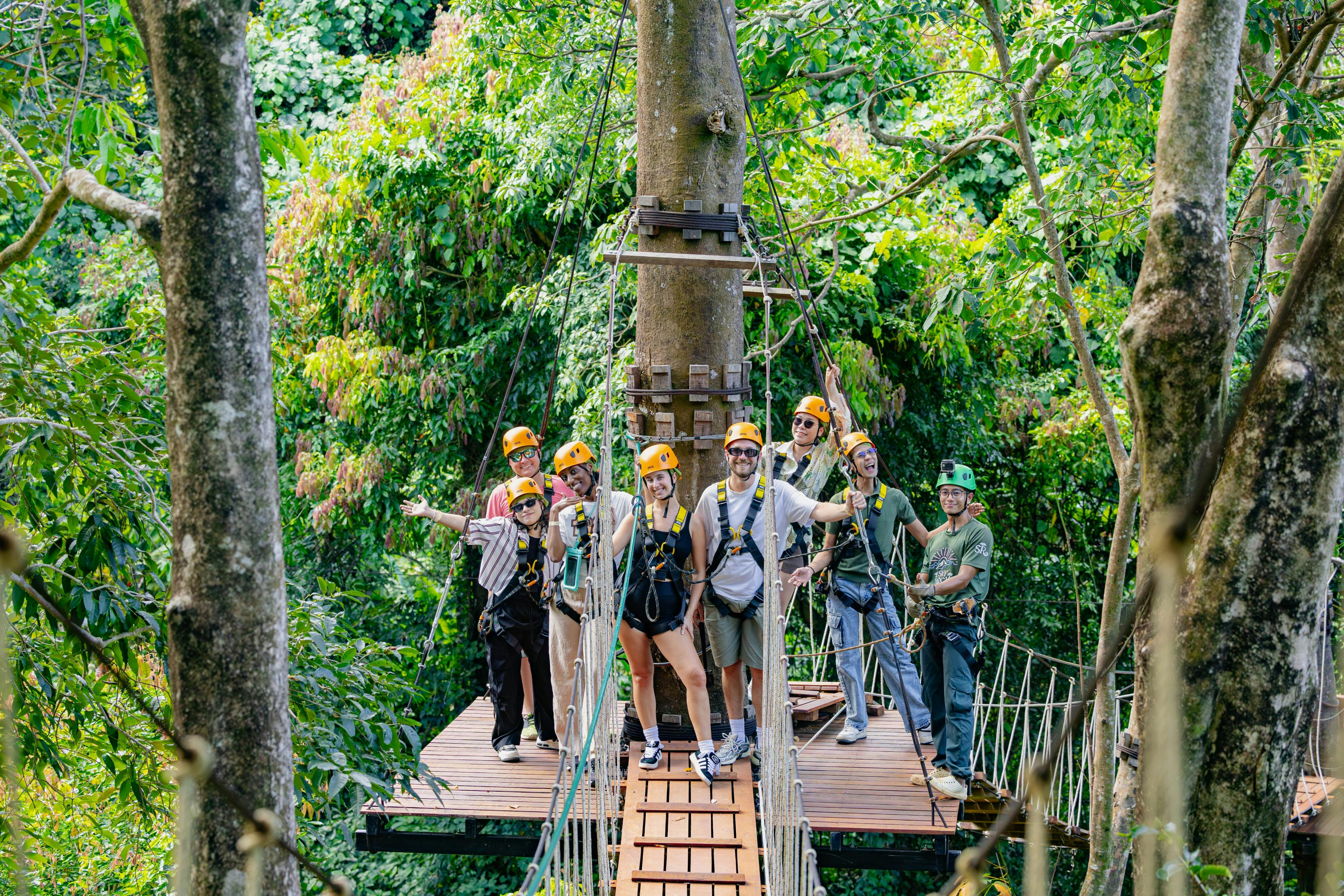 Sky Rock Khao Lak: Zipline Adventure + Optional Roller Rock, Lunch & Transfer