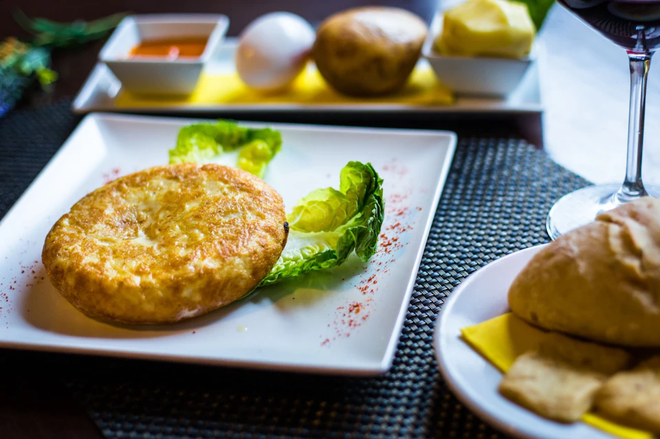 Homemade Spanish omelette!