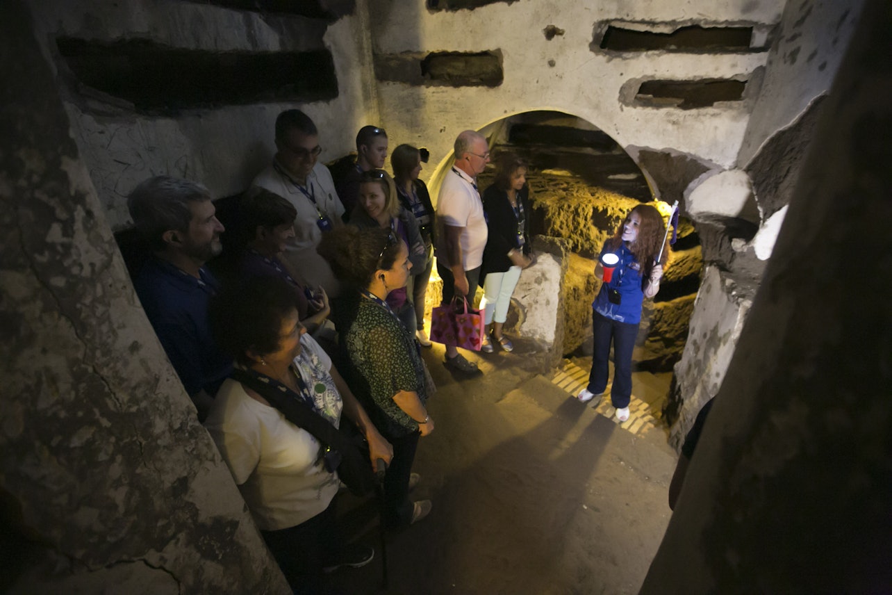 Roman Crypts and Catacombs Tour with Audioguide - Accommodations in Rome
