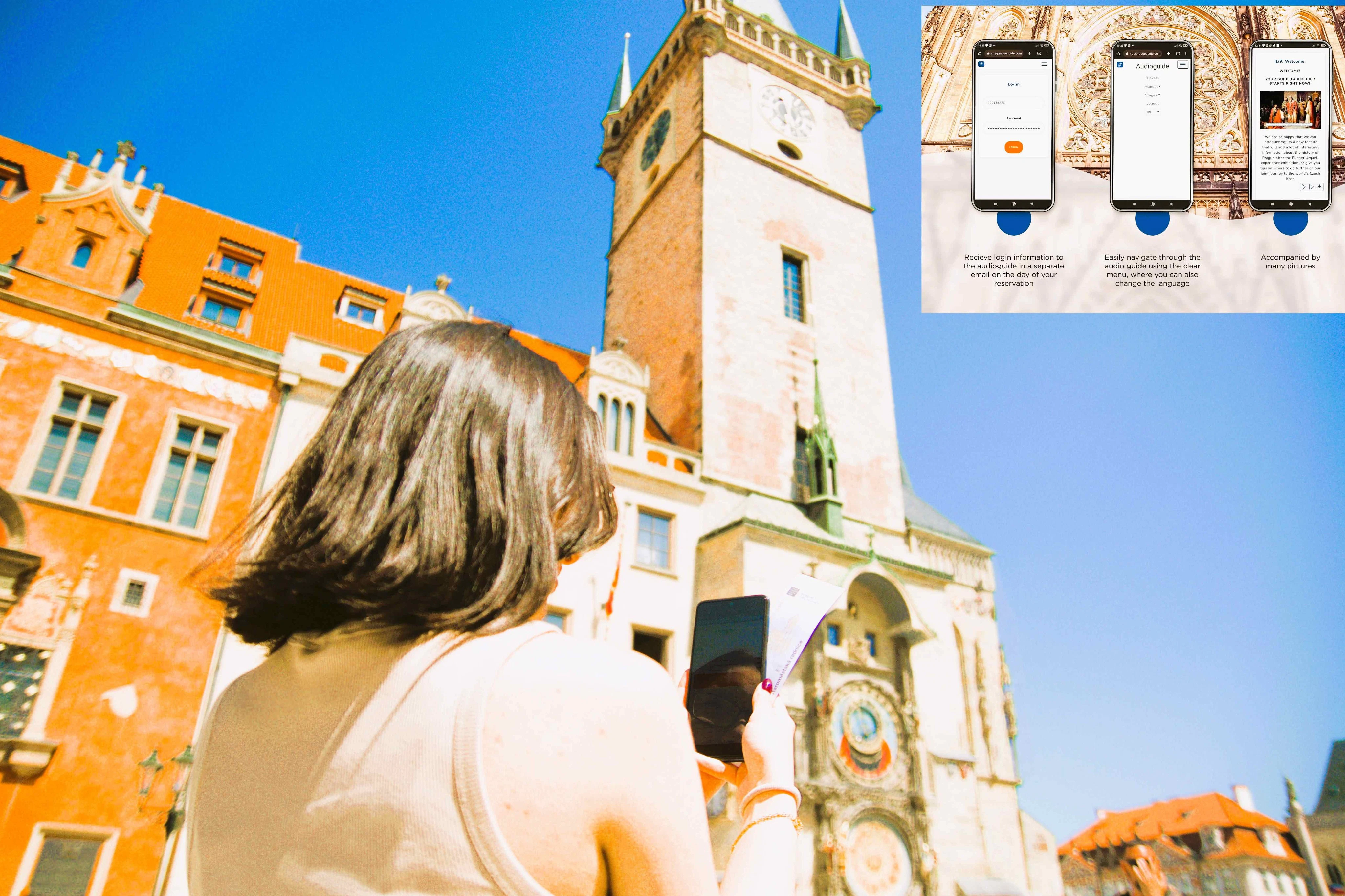 Prague Old Town Square & Astronomical Clock: Digital Audio for Self-Guided Tour
