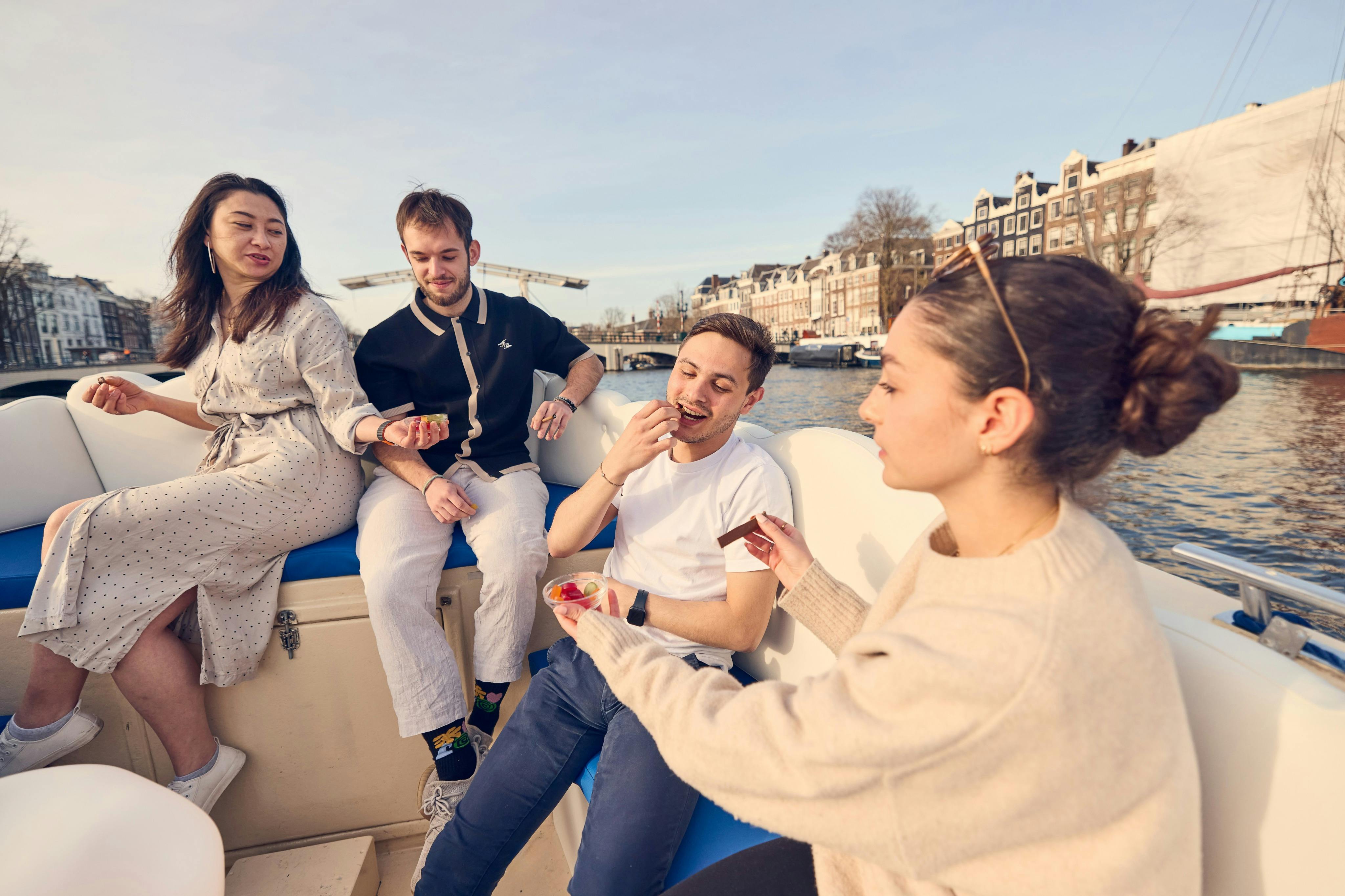 アムステルダムでクラウドボート体験