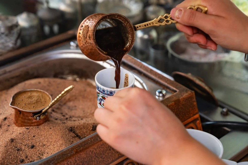 Capadócia: Workshop de café turco de areia + sobremesa