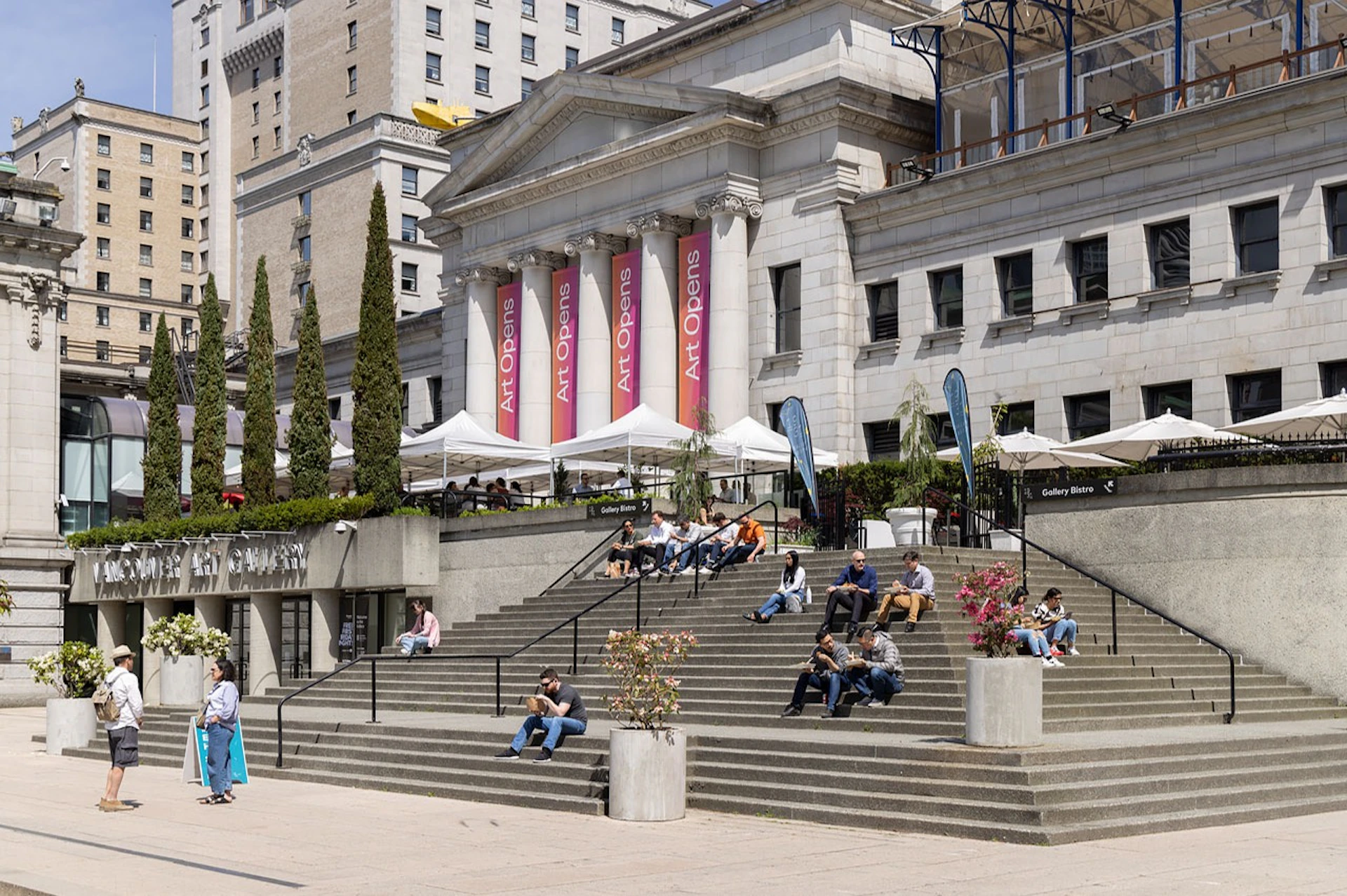 Vancouver Art Gallery Robson Entrance