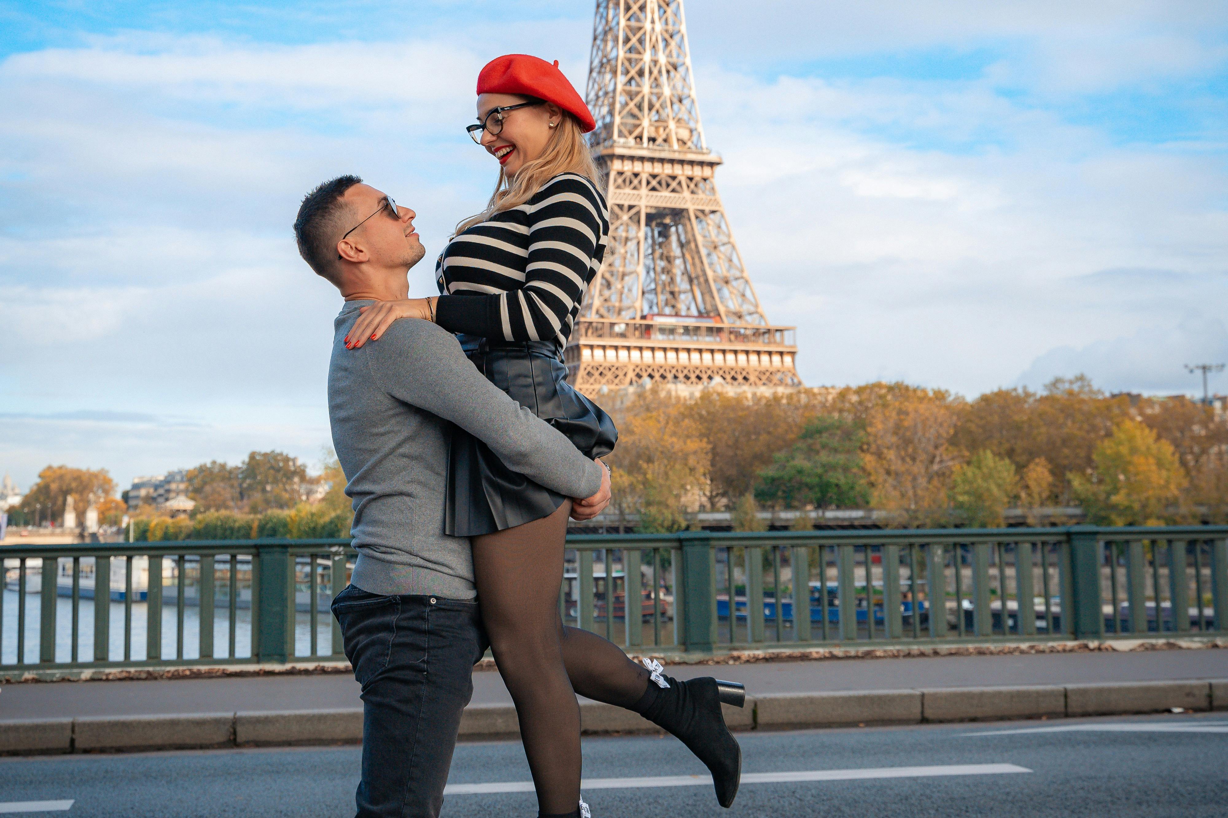 パリで写真撮影