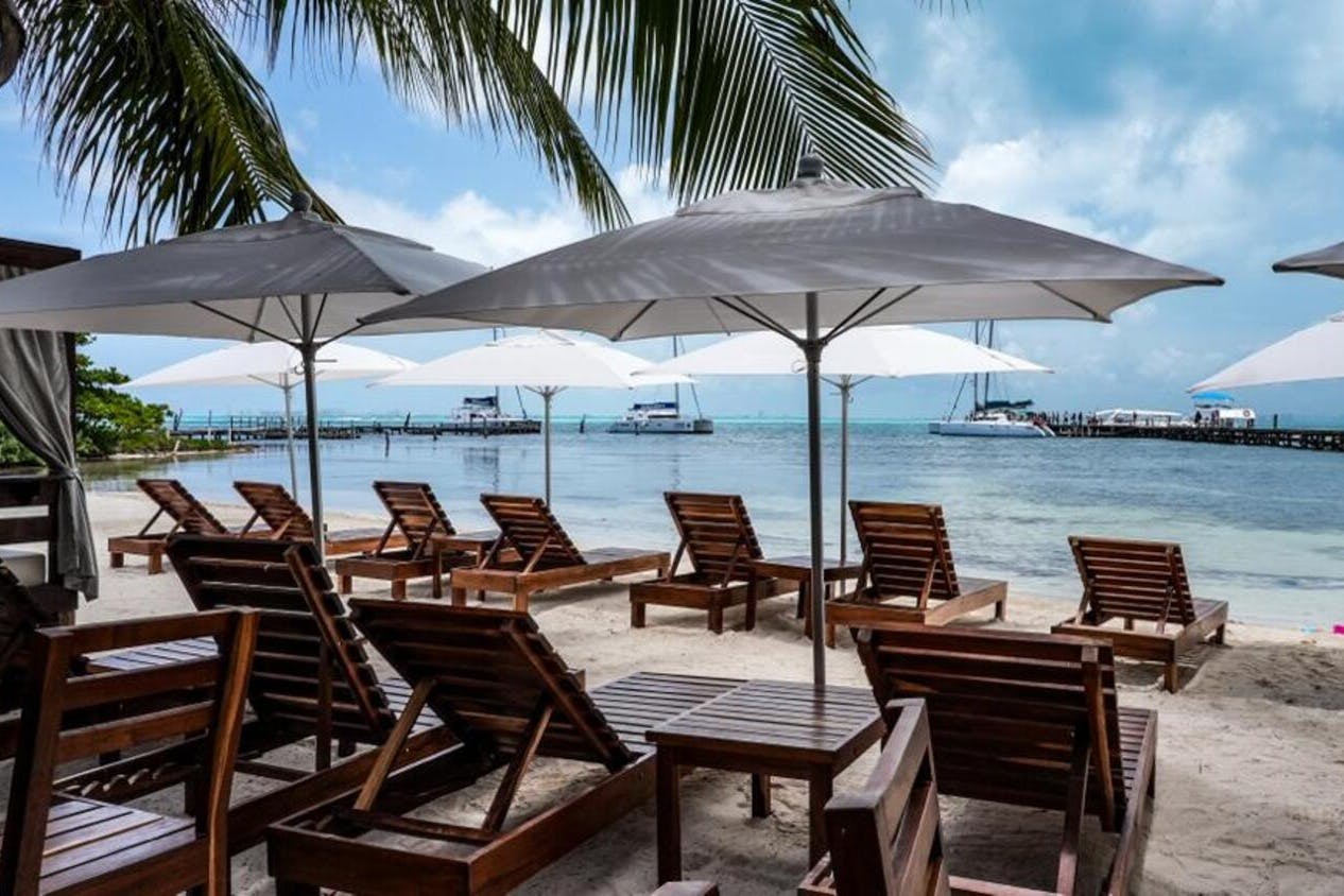 Afbeelding van het strand van Isla Mujeres