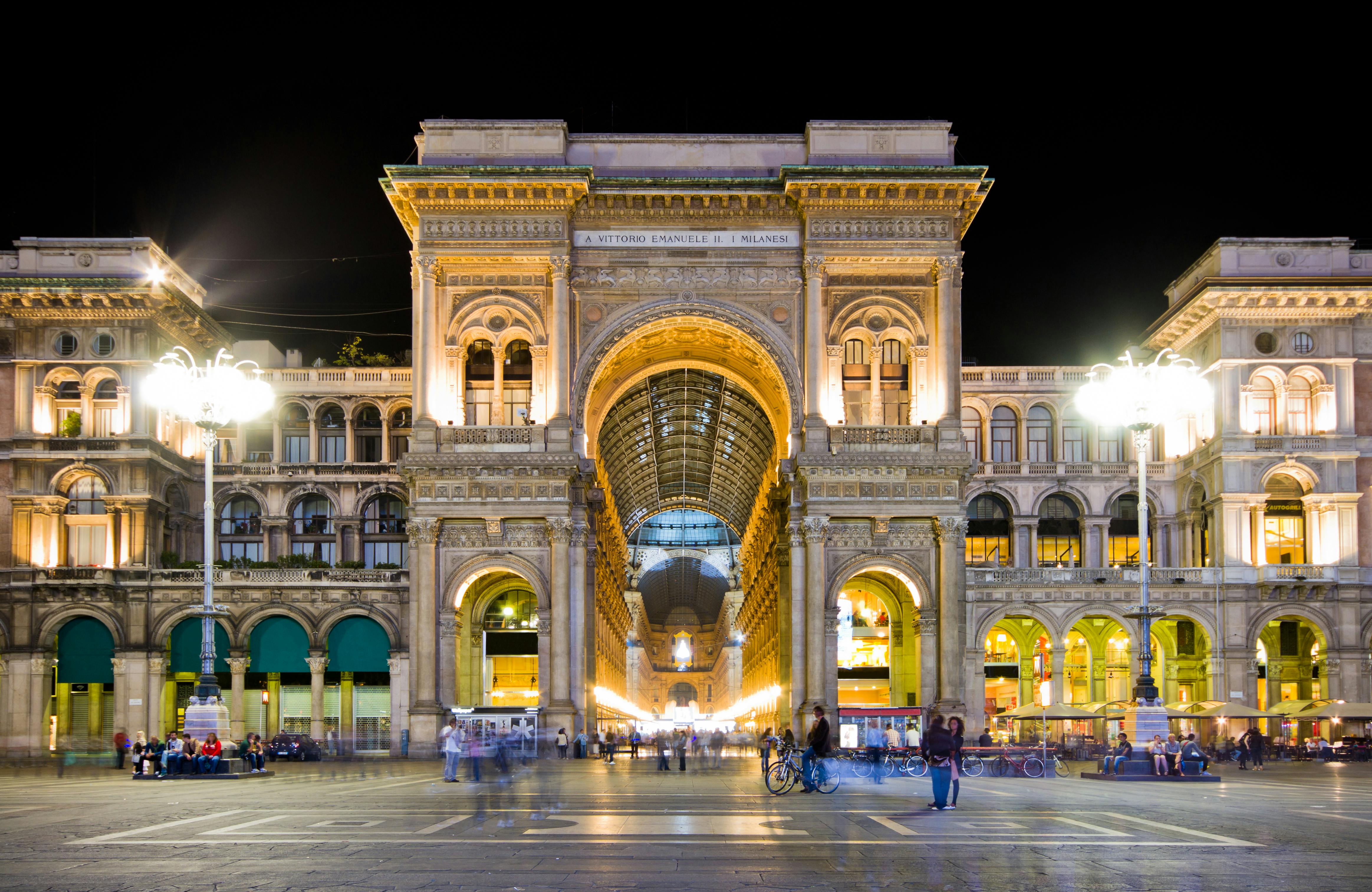 Galleria Vittorio Emanuele II in Milan
