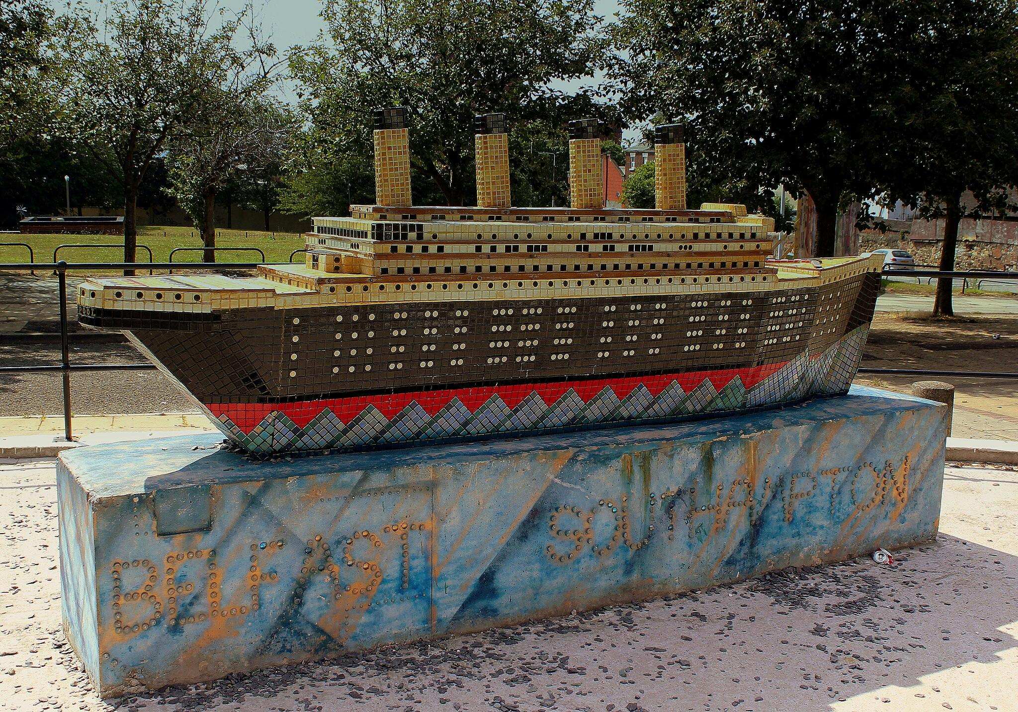 リバプールのタイタニック・メモリアル