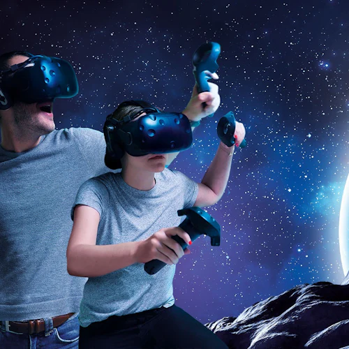 Fördjupade spelare i virtuell verklighet