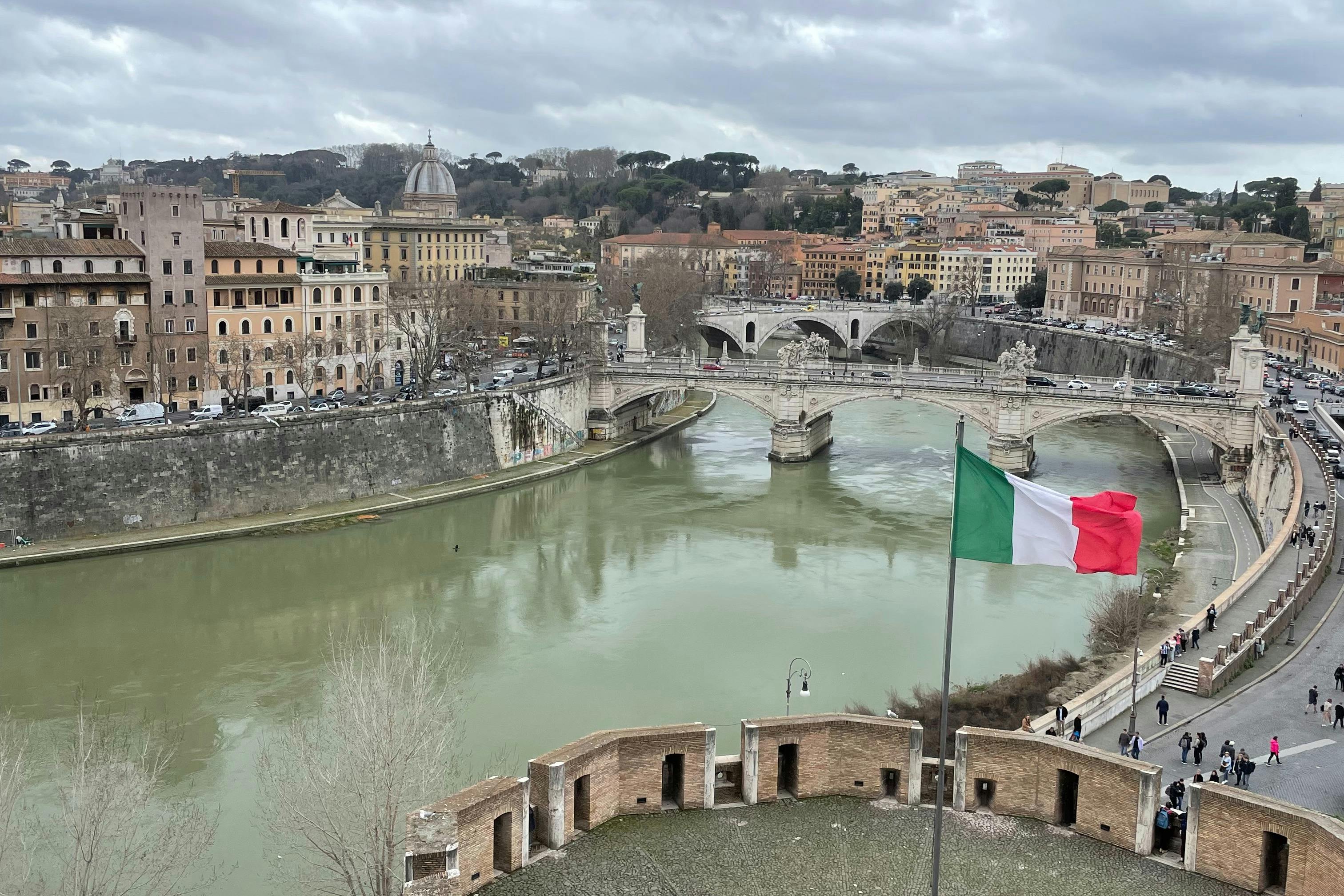 View from Castel Sant'Angelo
