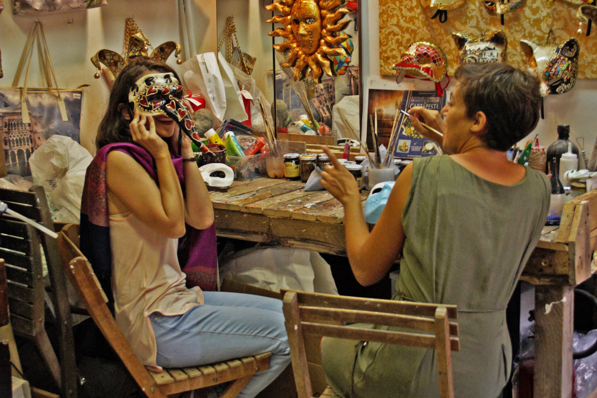 Venice: Mask-Making Tour