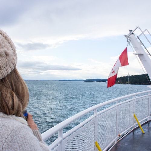 Vancouver a Victoria: Ferry de ida
