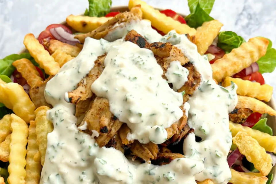 Germans love their potatoes and they love Turkish Döner. Mix it together, you get Pommdöner.
