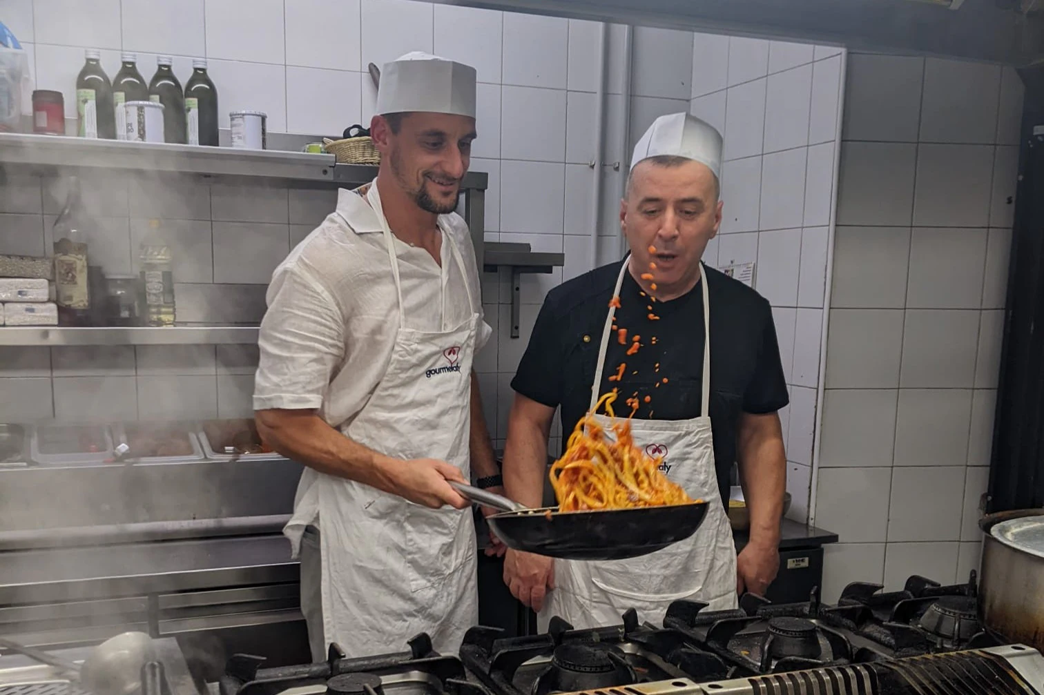 Rome: Pasta Amatriciana & Cacio e Pepe Cooking Class