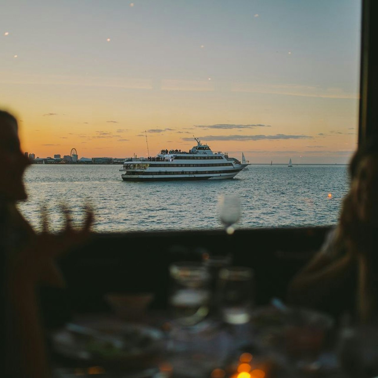 Chicago: Cena Crucero por el Lago Michigan - Alojamientos en Chicago