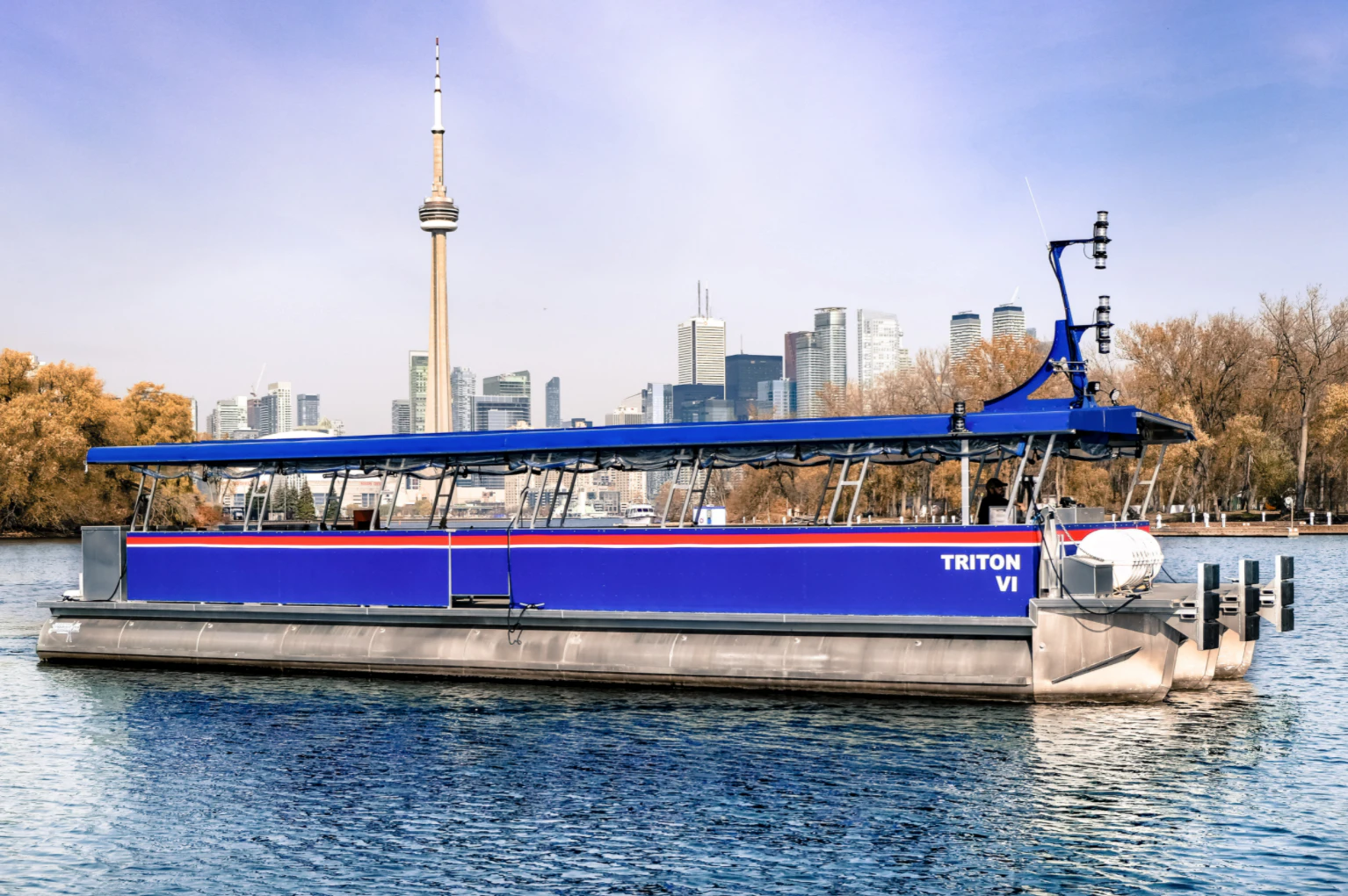 Cruzeiro pelo porto de Toronto