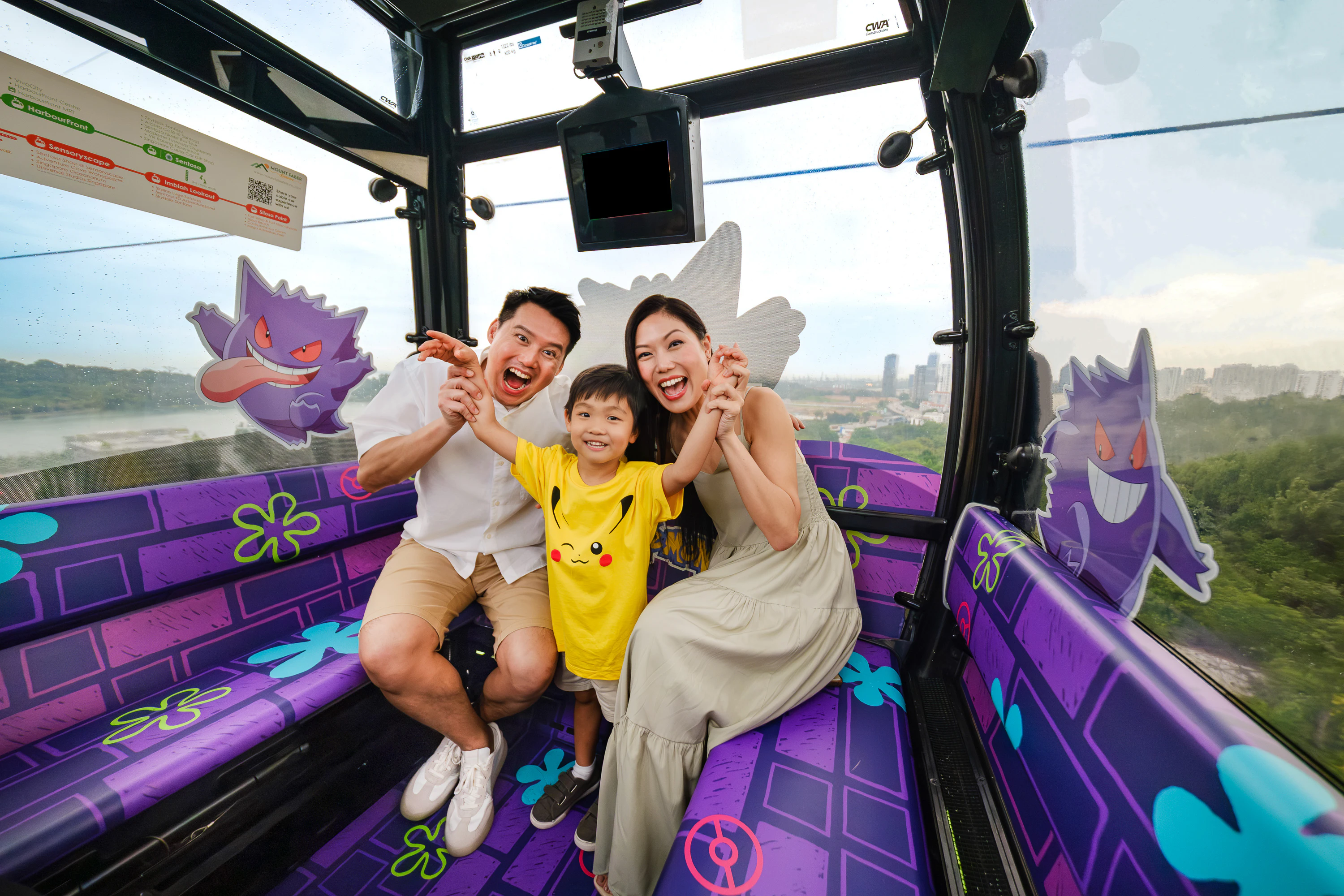 Singapore Cable Car SkyPass: Round Trip Ticket + Arbora Kids' Meal