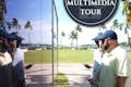 Donor and member board on the Pearl Harbor Multimedia tour